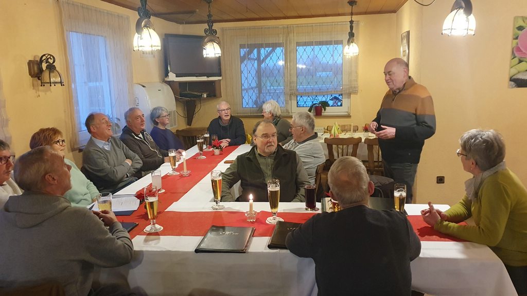 Abschluss Winterwanderung 2024