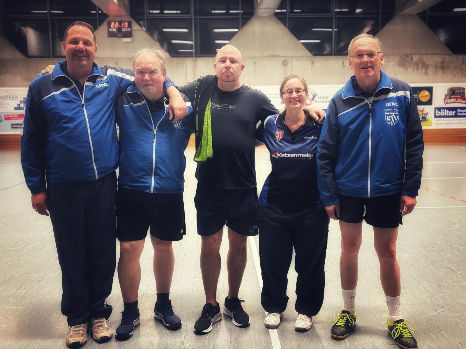 Siegerfoto Vereinsmeister im Doppel 2025